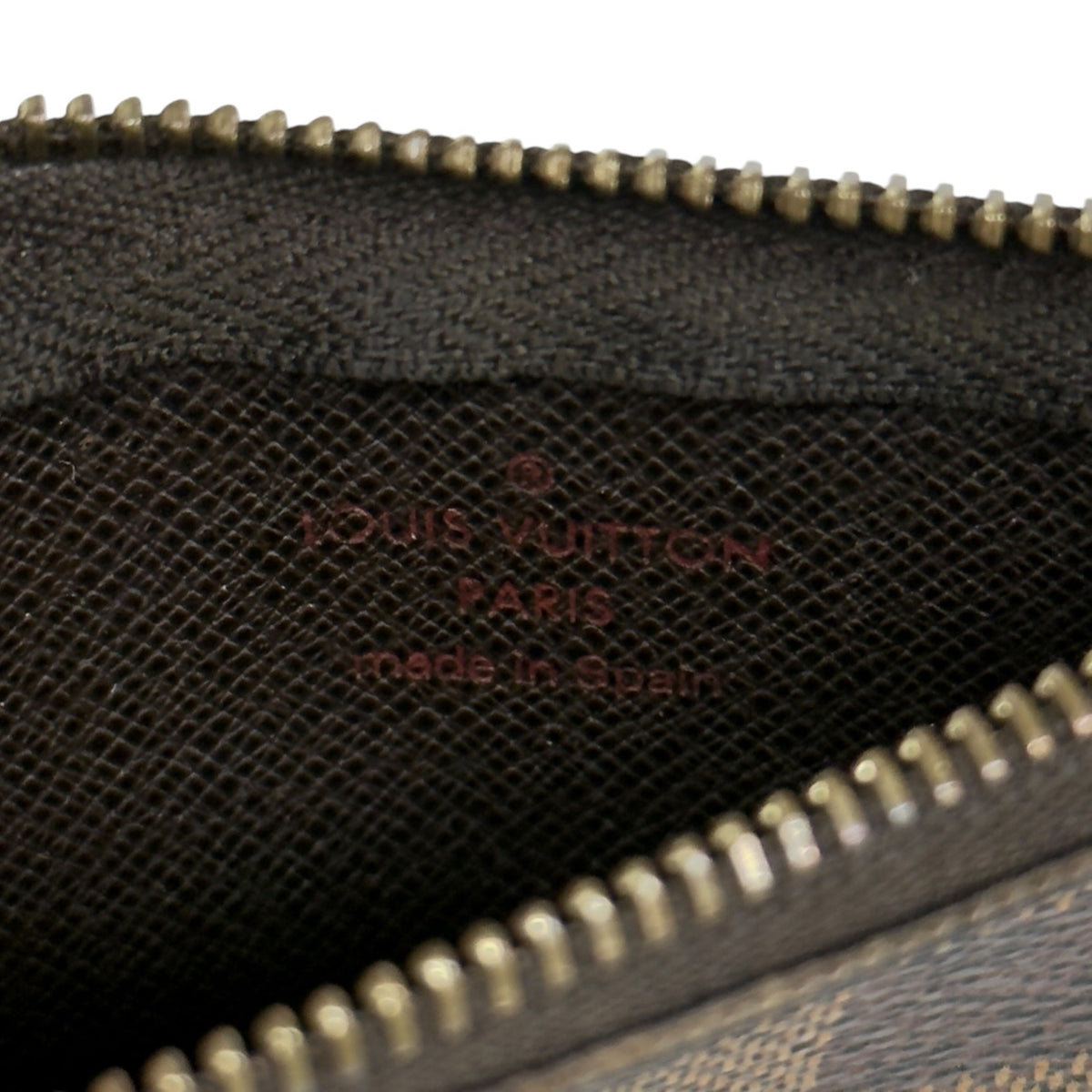LOUIS VUITTON 棋盤格 拉鏈鑰匙扣卡包