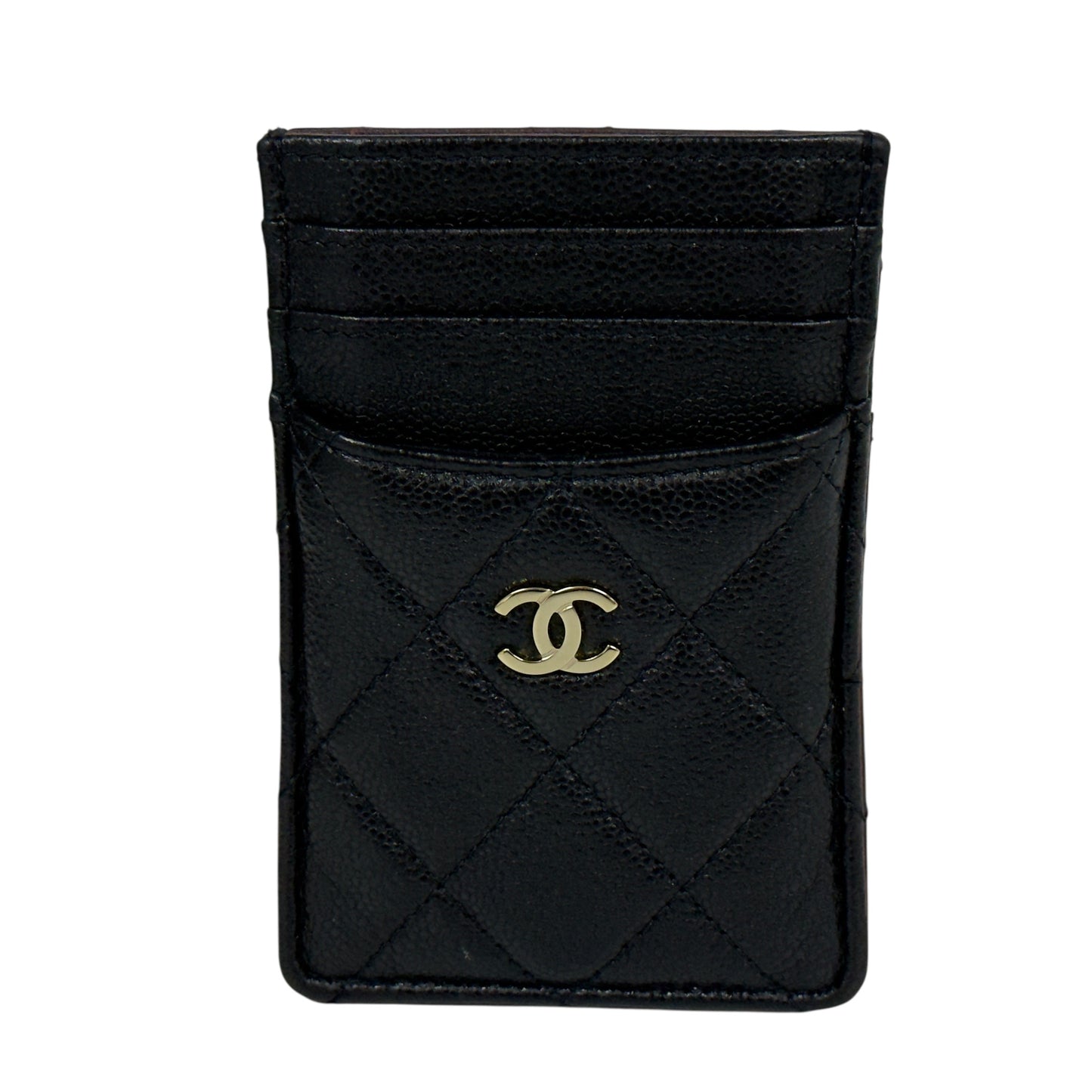 CHANEL CC 荔枝皮 卡包