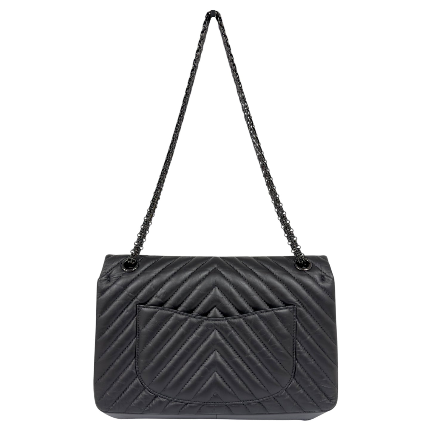 CHANEL 2.55 *極罕全黑* So Black 鏈條包