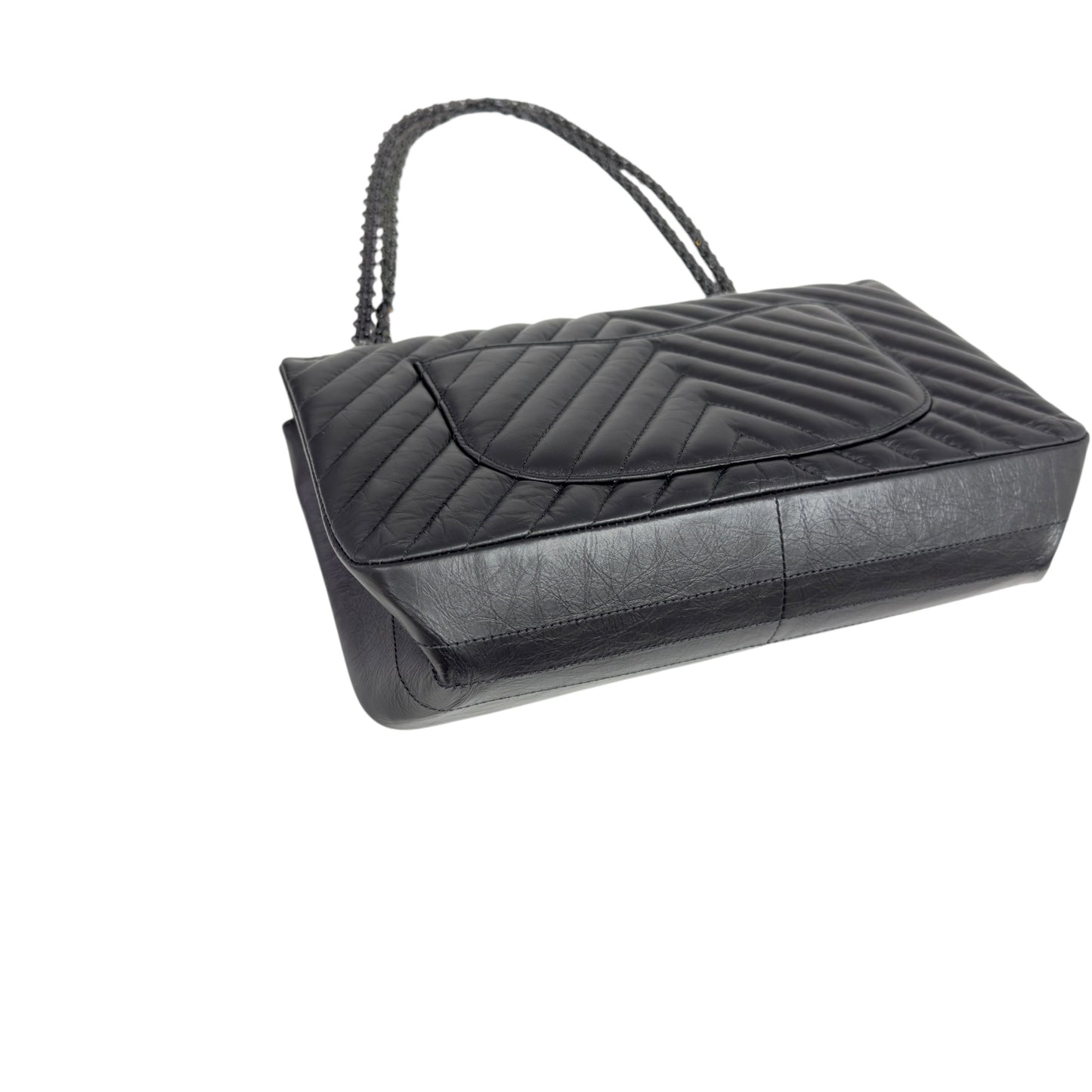CHANEL 2.55 *極罕全黑* So Black 鏈條包