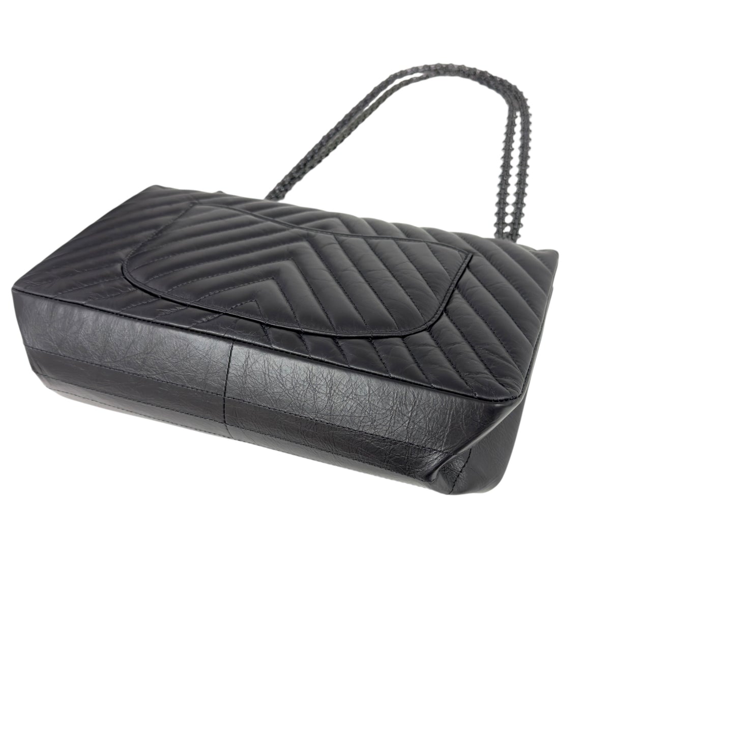 CHANEL 2.55 *極罕全黑* So Black 鏈條包