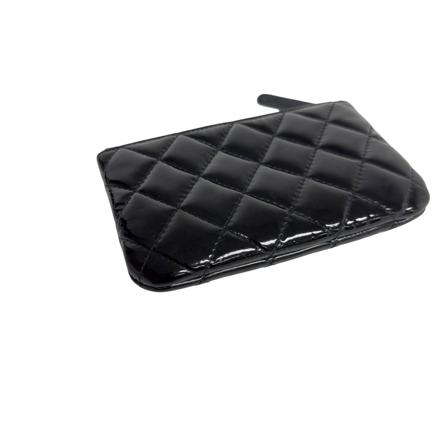 CHANEL CC 漆皮 拉鏈小包