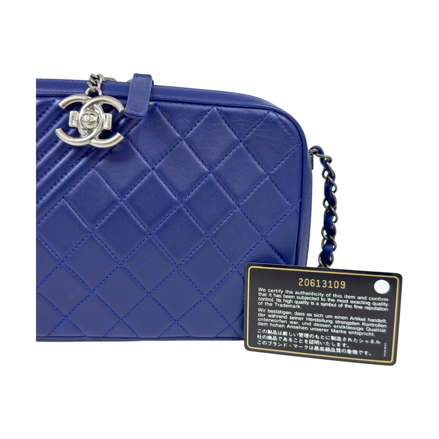 CHANEL CC Coco boy 斜揹袋