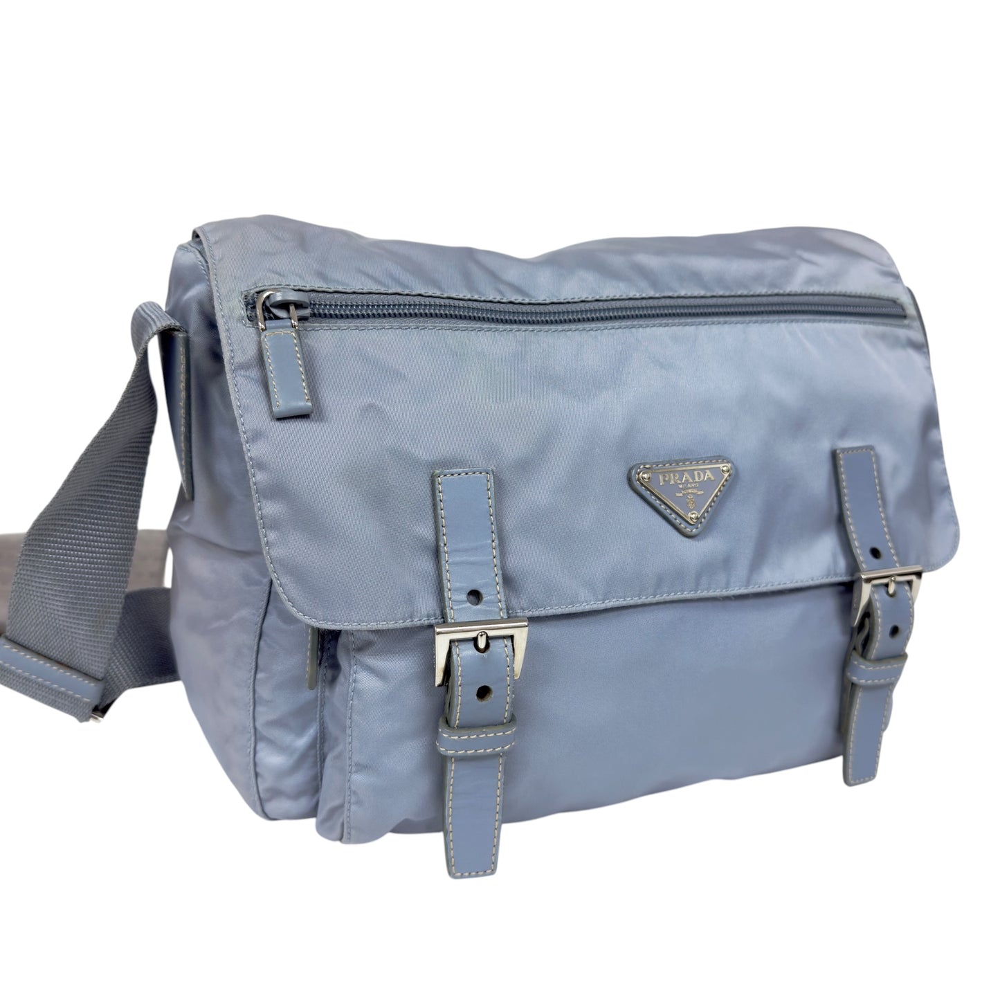 PRADA 三角標 斜揹袋