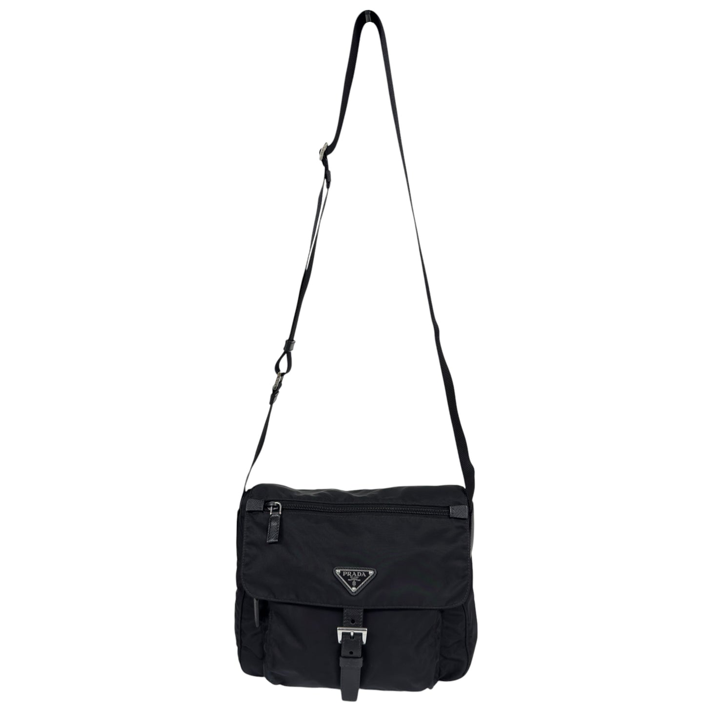 PRADA 三角標 斜揹袋