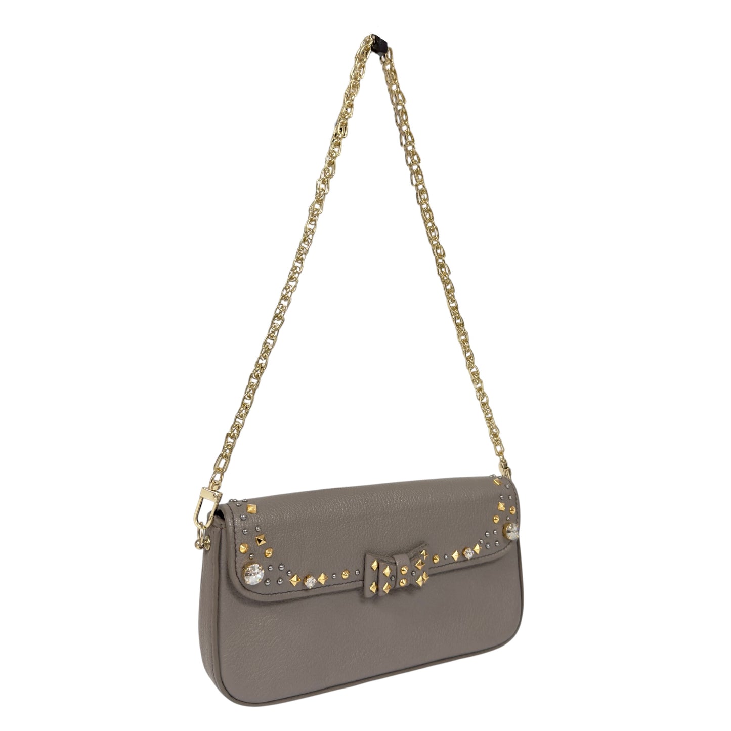 MIU MIU *自加鏈＞送無品牌扣＋無品牌鏈帶* 水鑽 肩背包