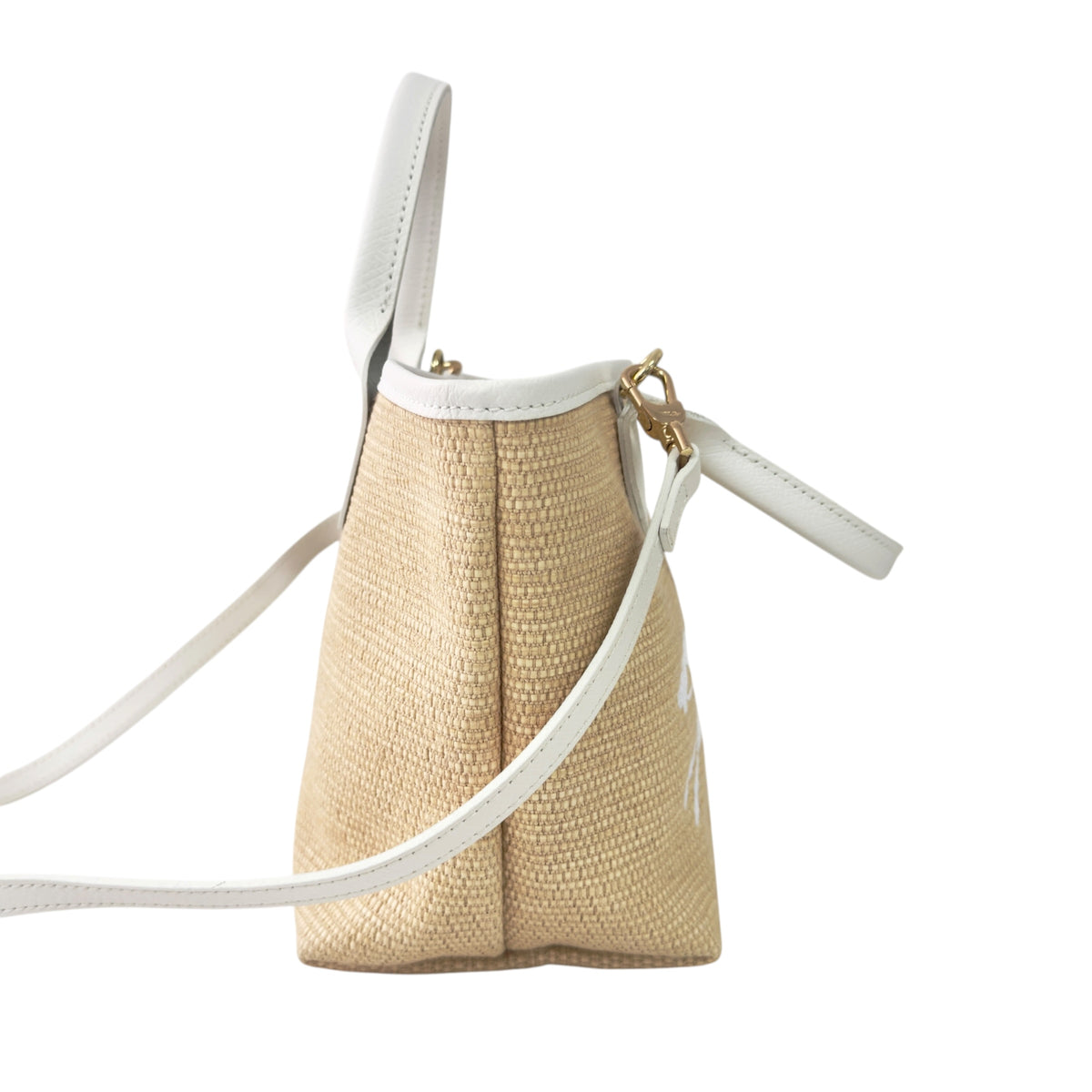 LONGCHAMP Le Panier Pliage 草編 2用袋