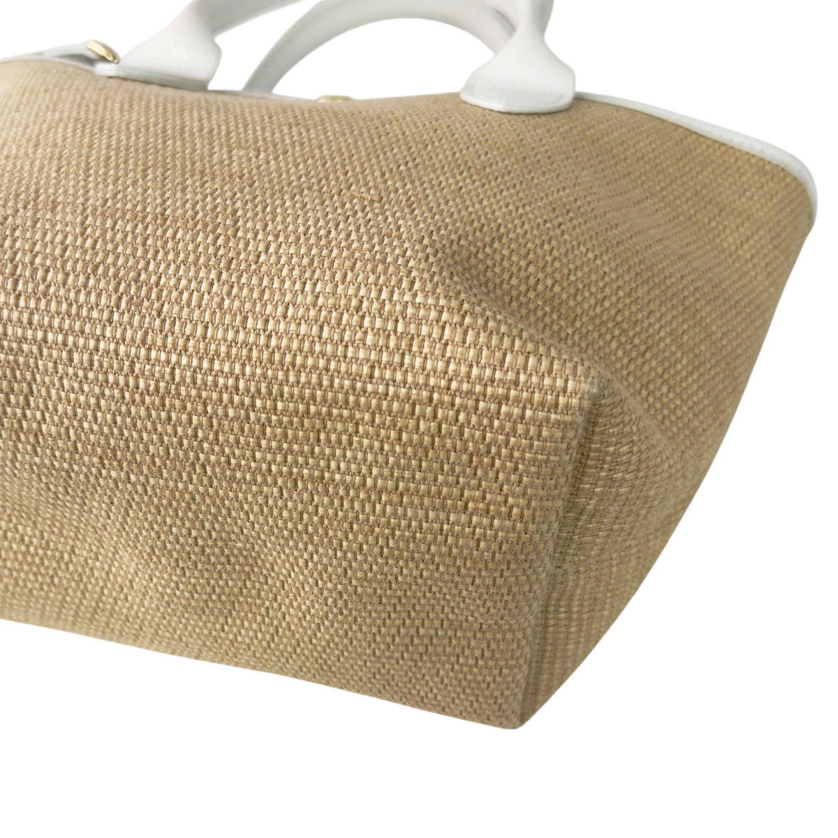 LONGCHAMP Le Panier Pliage 草編 2用袋