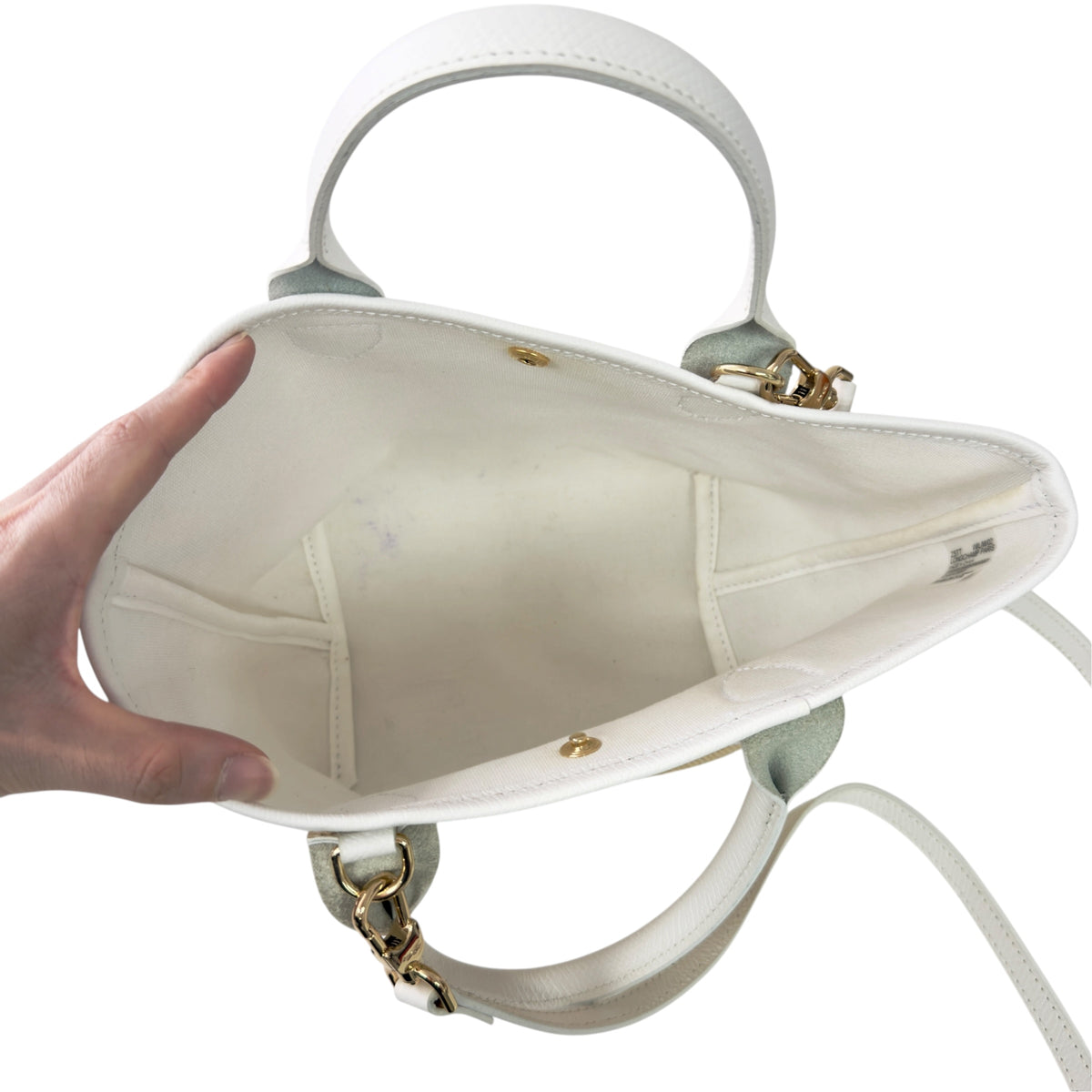 LONGCHAMP Le Panier Pliage 草編 2用袋