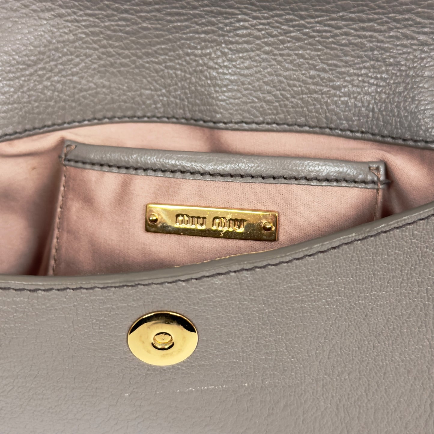 MIU MIU *自加鏈＞送無品牌扣＋無品牌鏈帶* 水鑽 肩背包