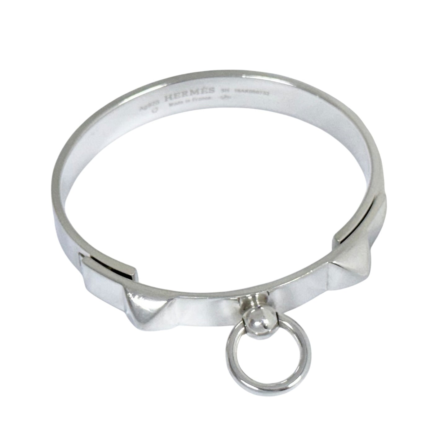 HERMES Collier De Chien 純銀 手環