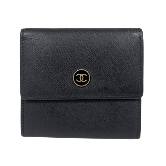 CHANEL 中古 CC 短銀包