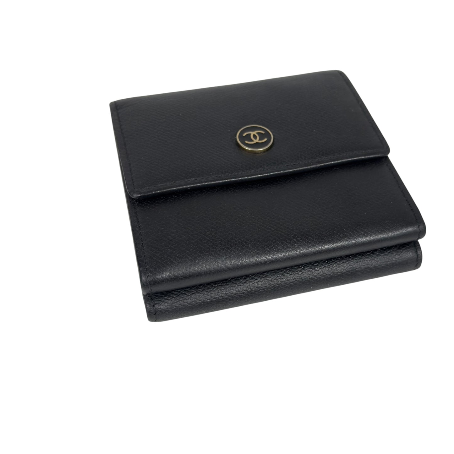 CHANEL 中古 CC 短銀包