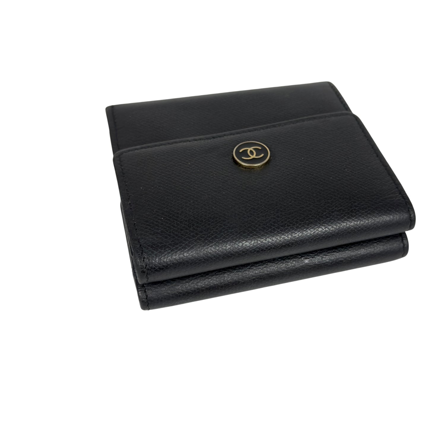 CHANEL 中古 CC 短銀包