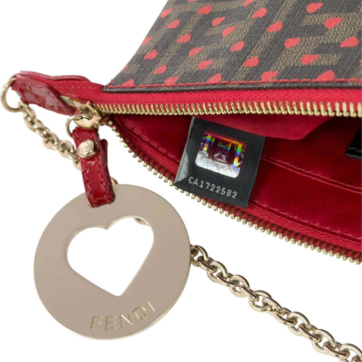 FENDI FF 愛心💗 手袋