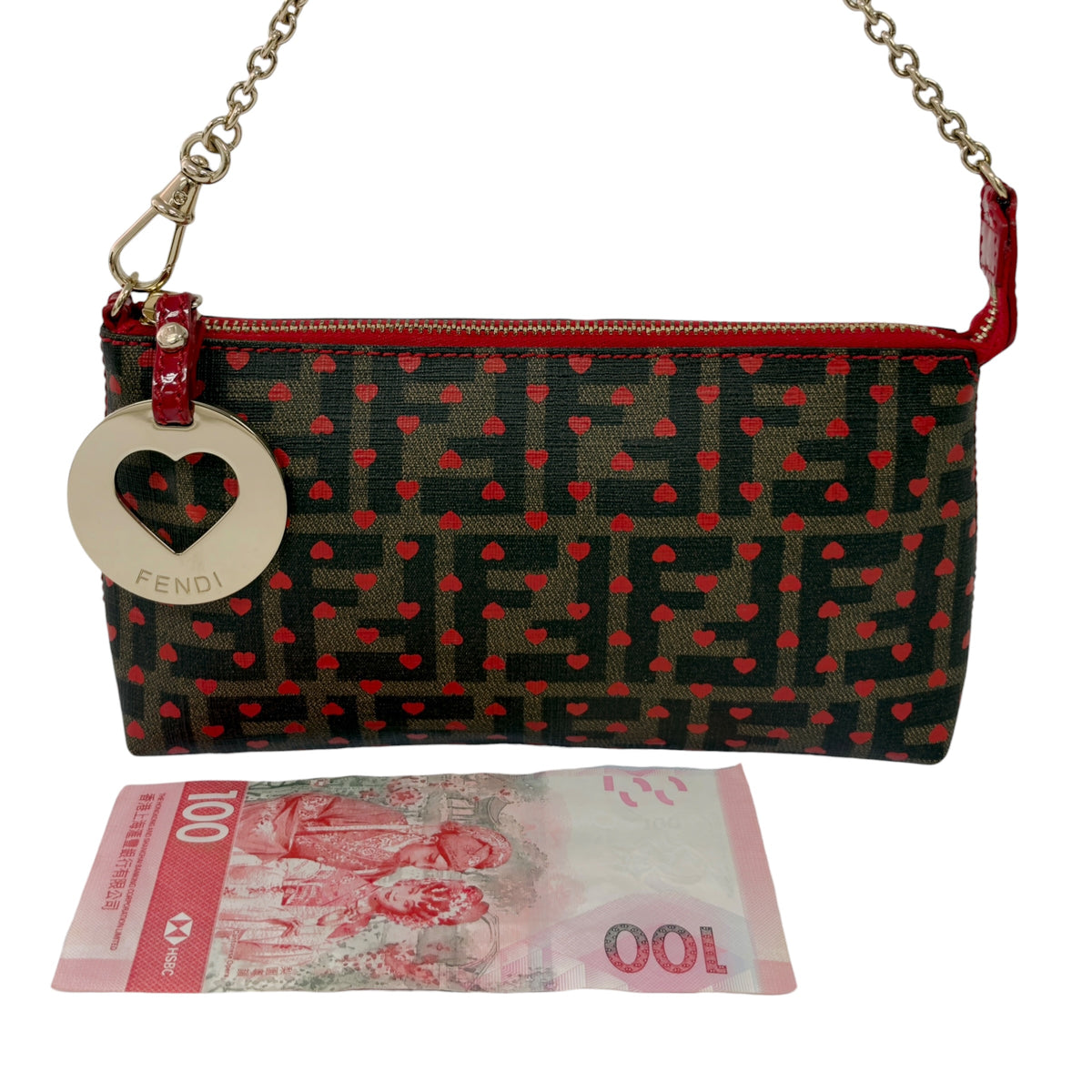 FENDI FF 愛心💗 手袋