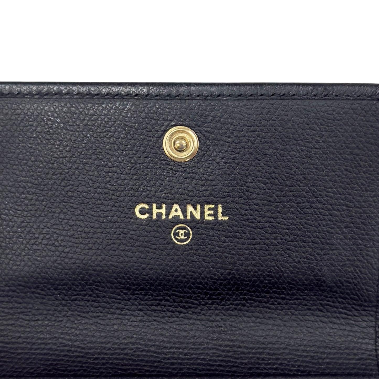 CHANEL 中古 CC 短銀包