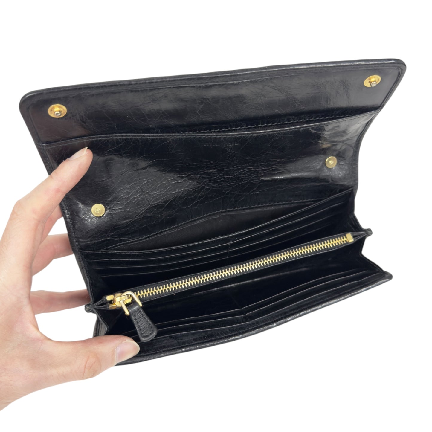 MIU MIU *自加鏈＞送無品牌扣＋無品牌鏈帶* Matelassé 皺摺 2用袋
