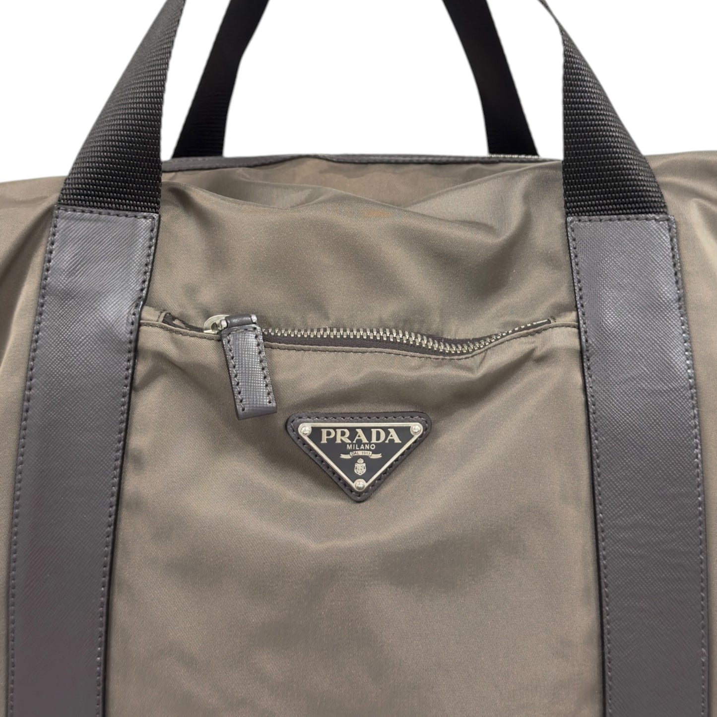 PRADA 三角標 旅行袋