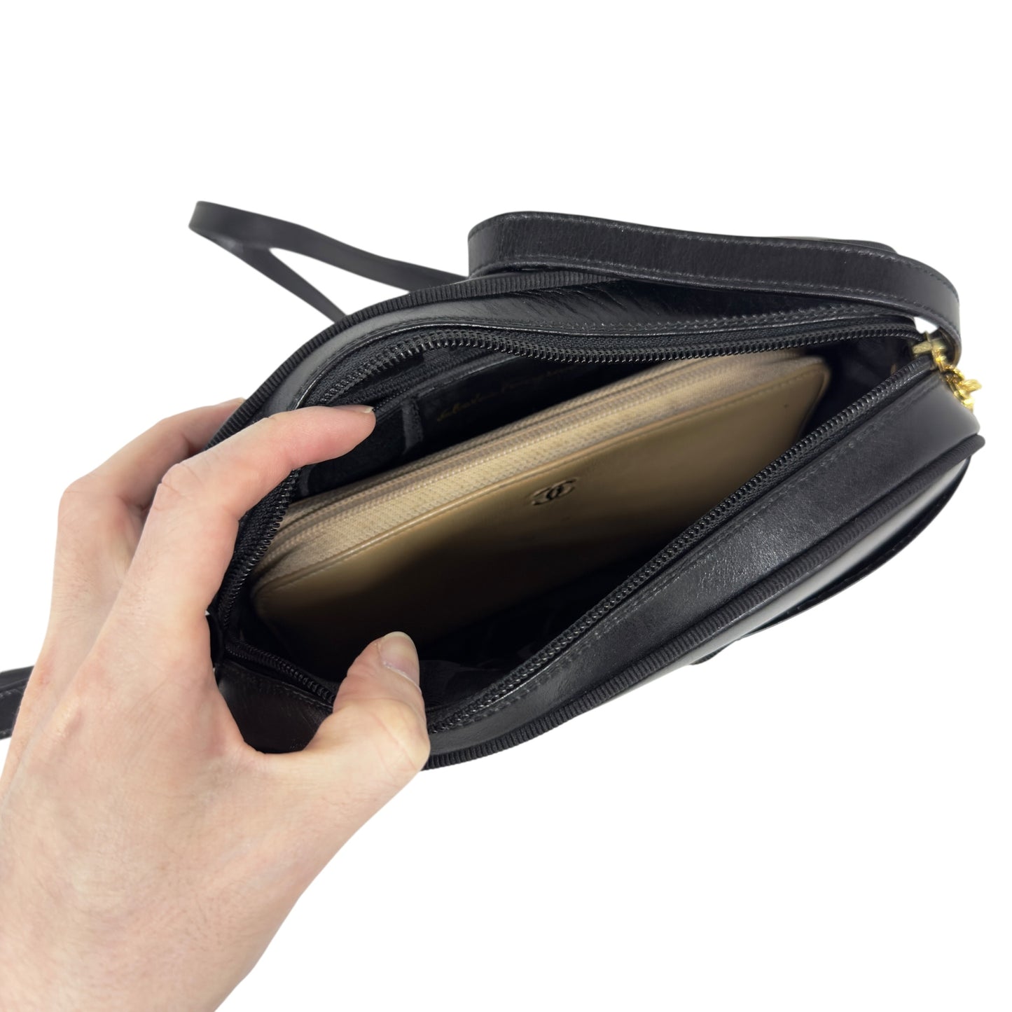 SALVATORE FERRAGAMO 中古 斜揹袋