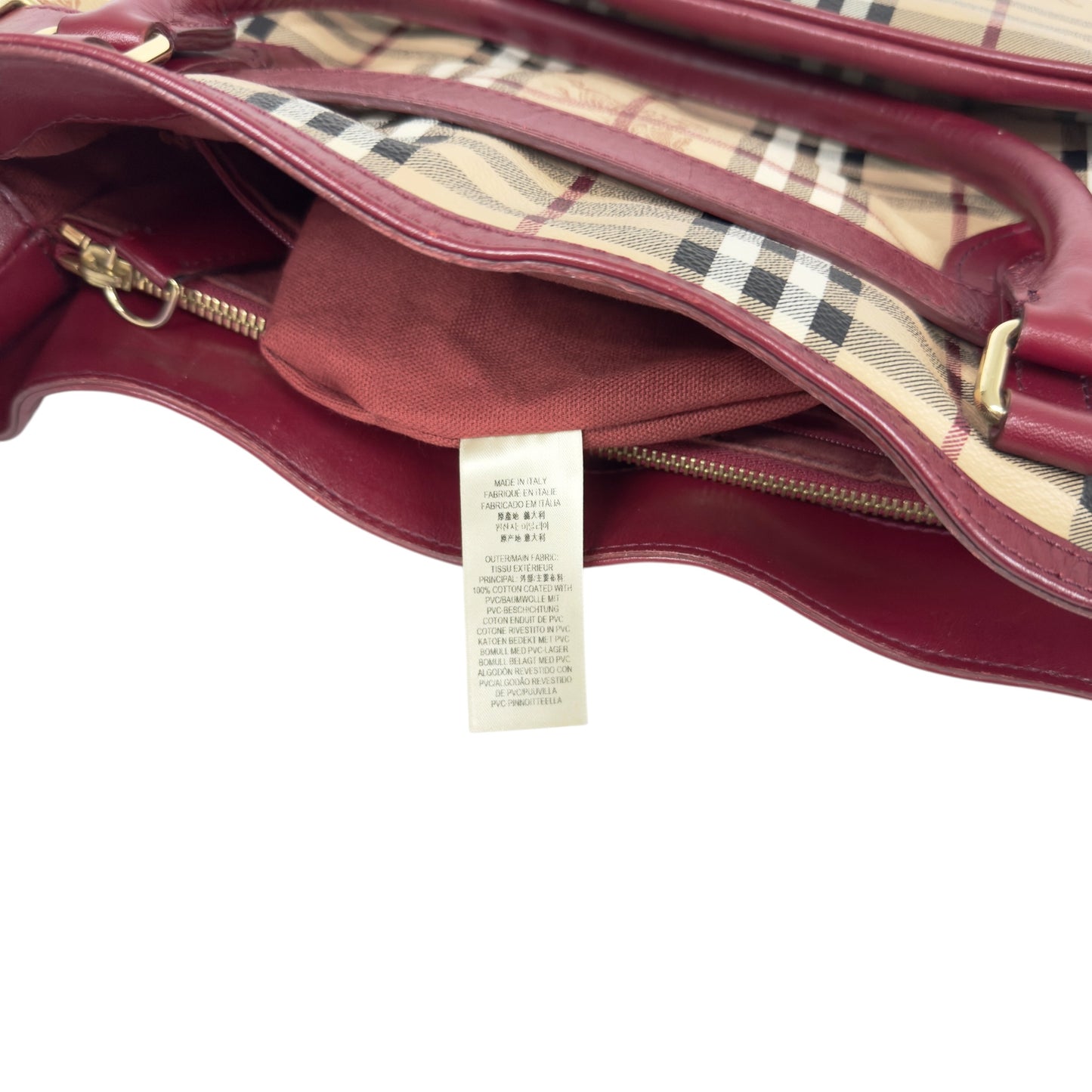 BURBERRY 2用袋