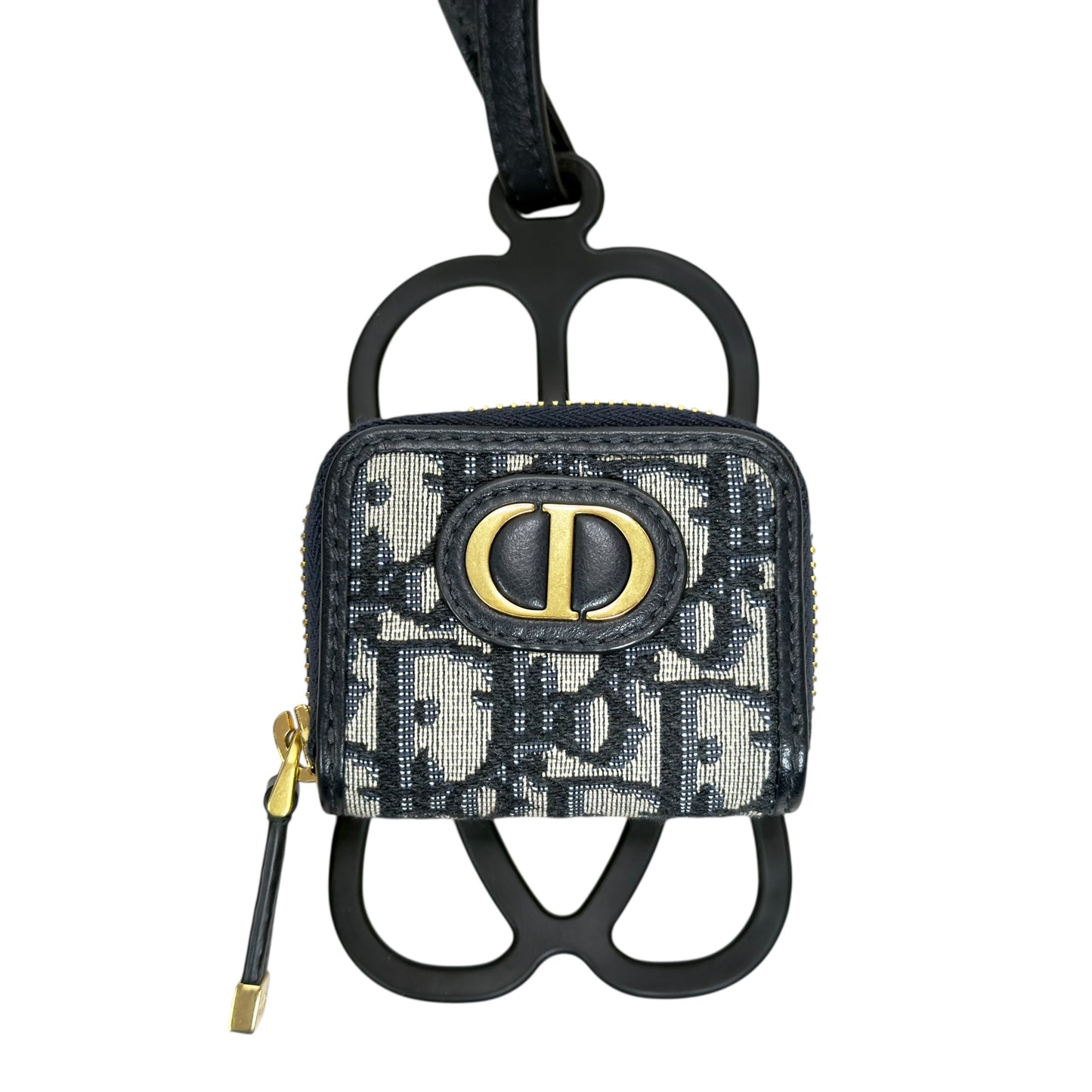 DIOR Oblique 老花 掛頸電話繩 連 小物包