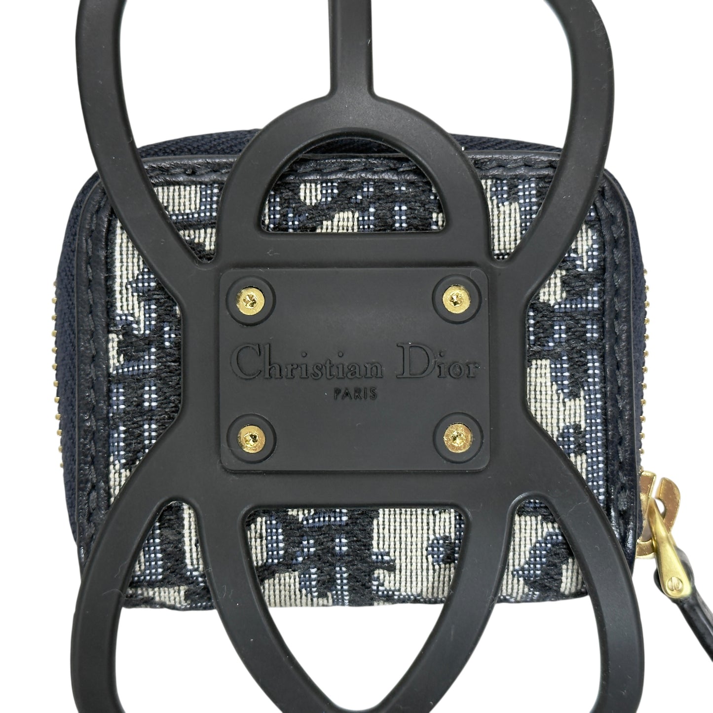 DIOR Oblique 老花 掛頸電話繩 連 小物包