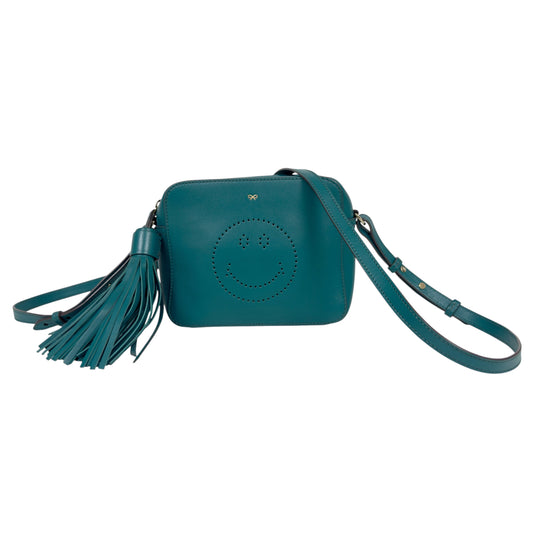 ANYA HINDMARCH 笑臉 斜揹袋
