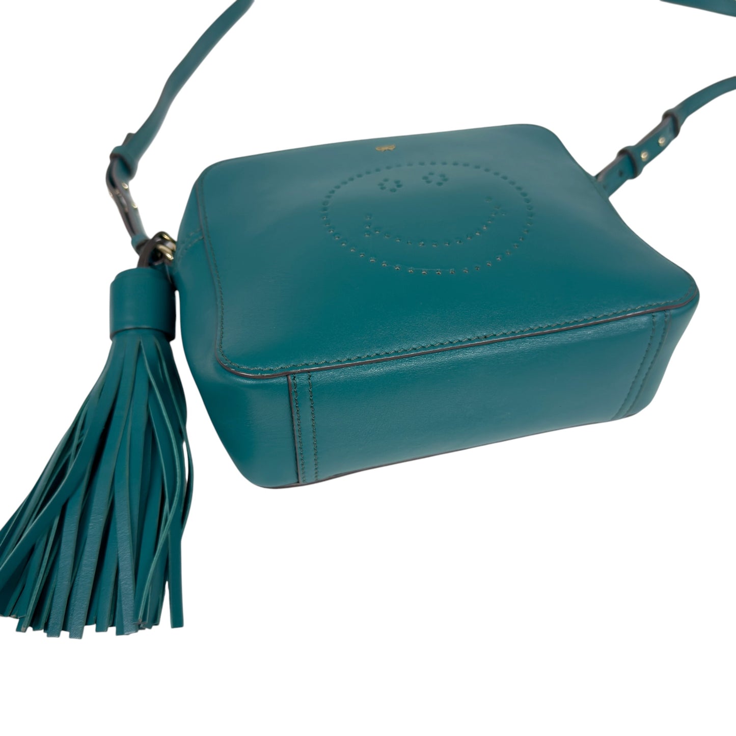 ANYA HINDMARCH 笑臉 斜揹袋