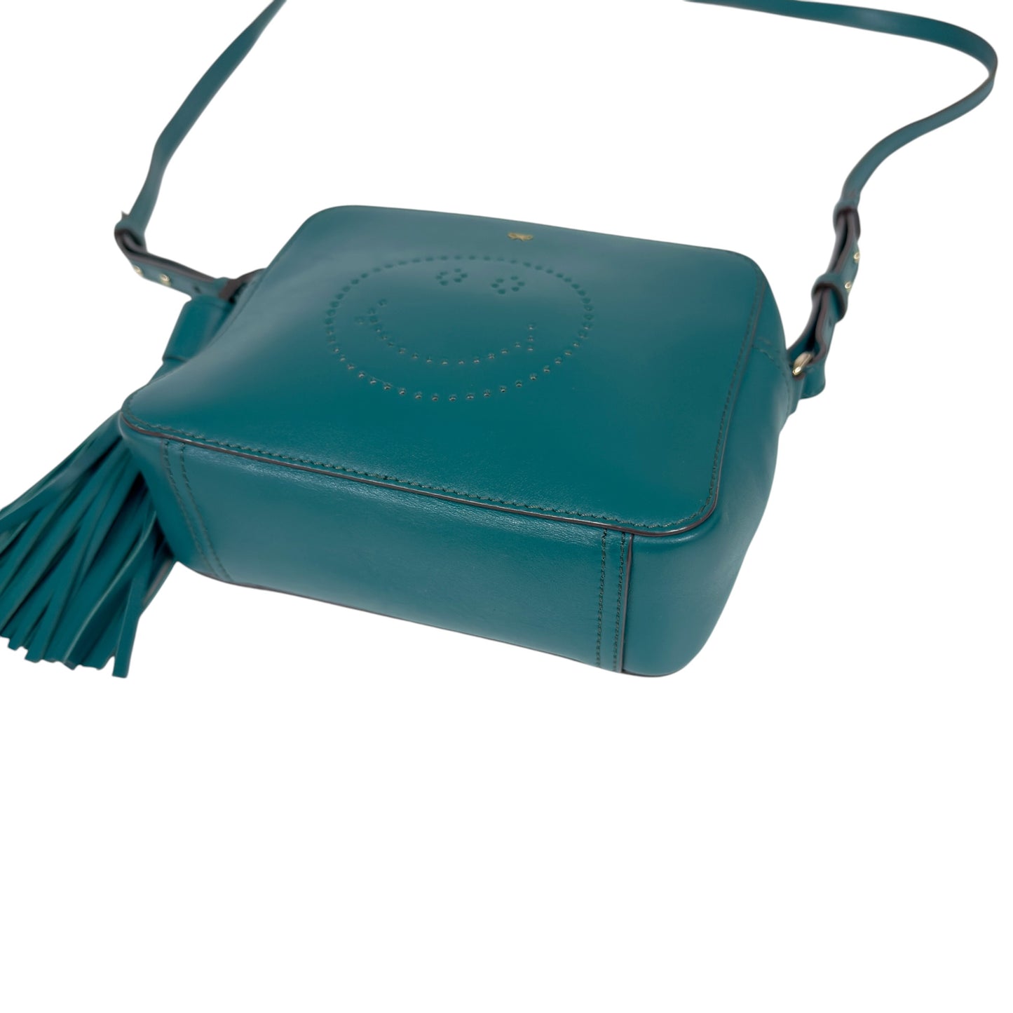 ANYA HINDMARCH 笑臉 斜揹袋
