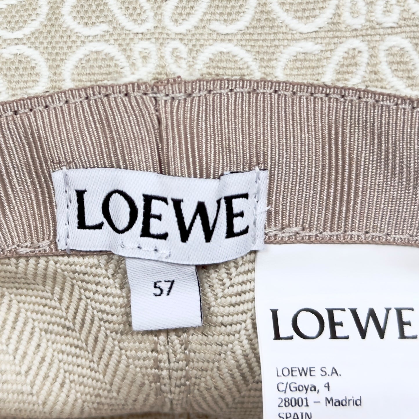 LOEWE Anagram 漁夫帽