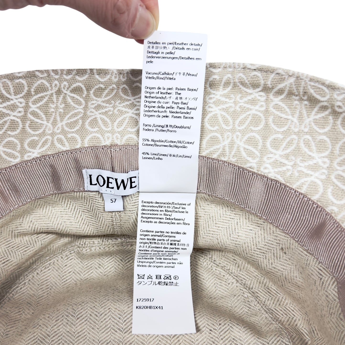 LOEWE Anagram 漁夫帽