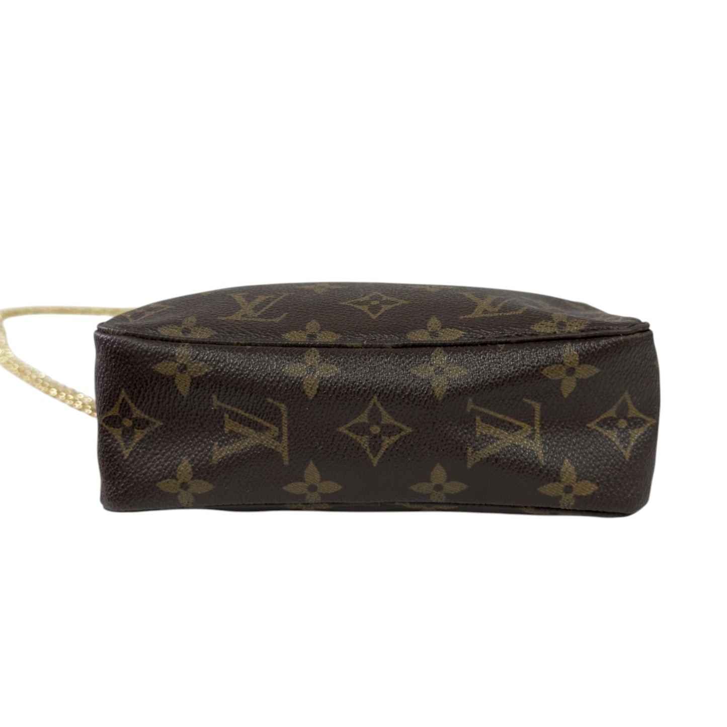 LOUIS VUITTON 中古 *自加鏈＞送無品牌扣＋無品牌鏈帶* 老花 斜揹袋