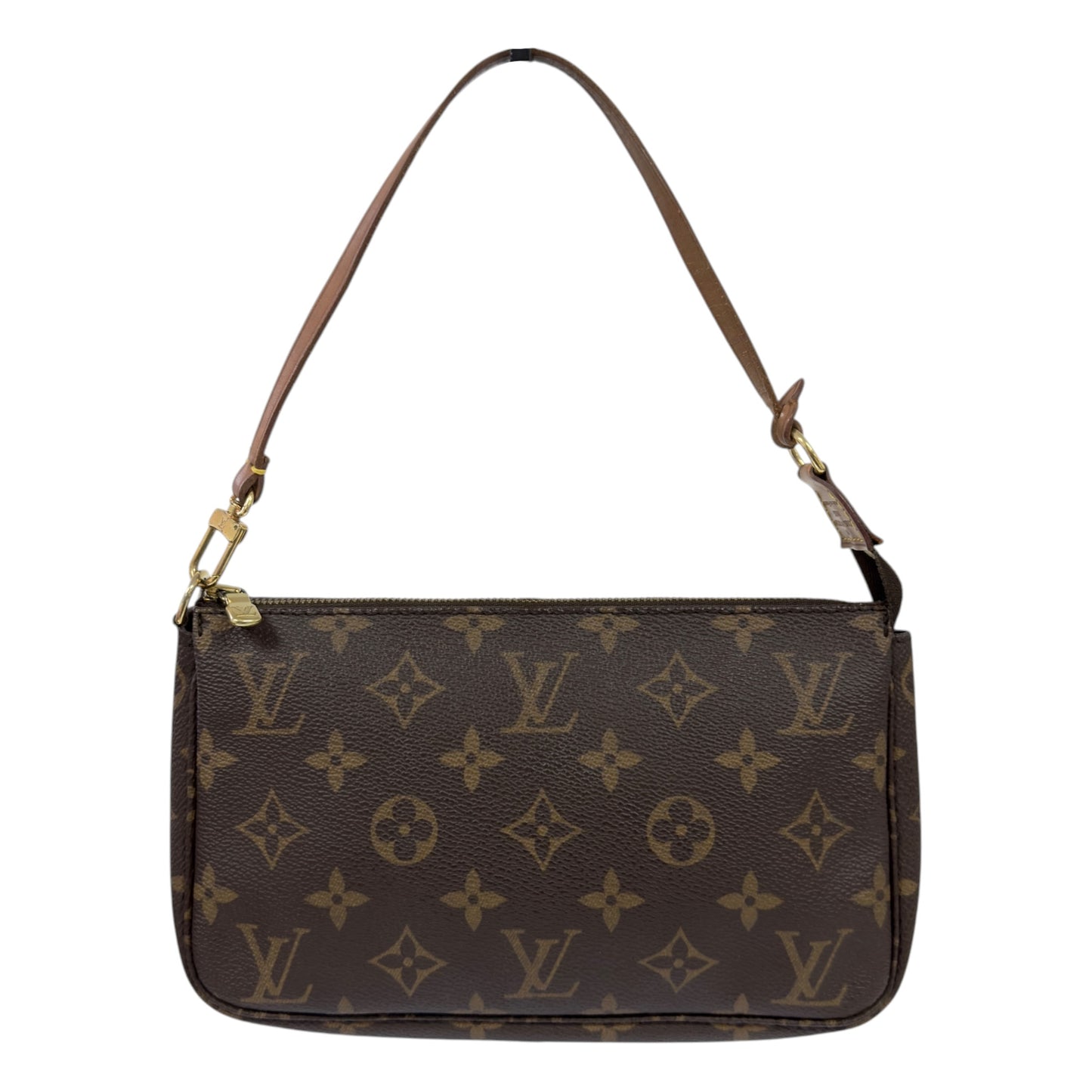 LOUIS VUITTON *自加鏈＞送無品牌鏈帶* Pochette Accessoire 老花 2用袋