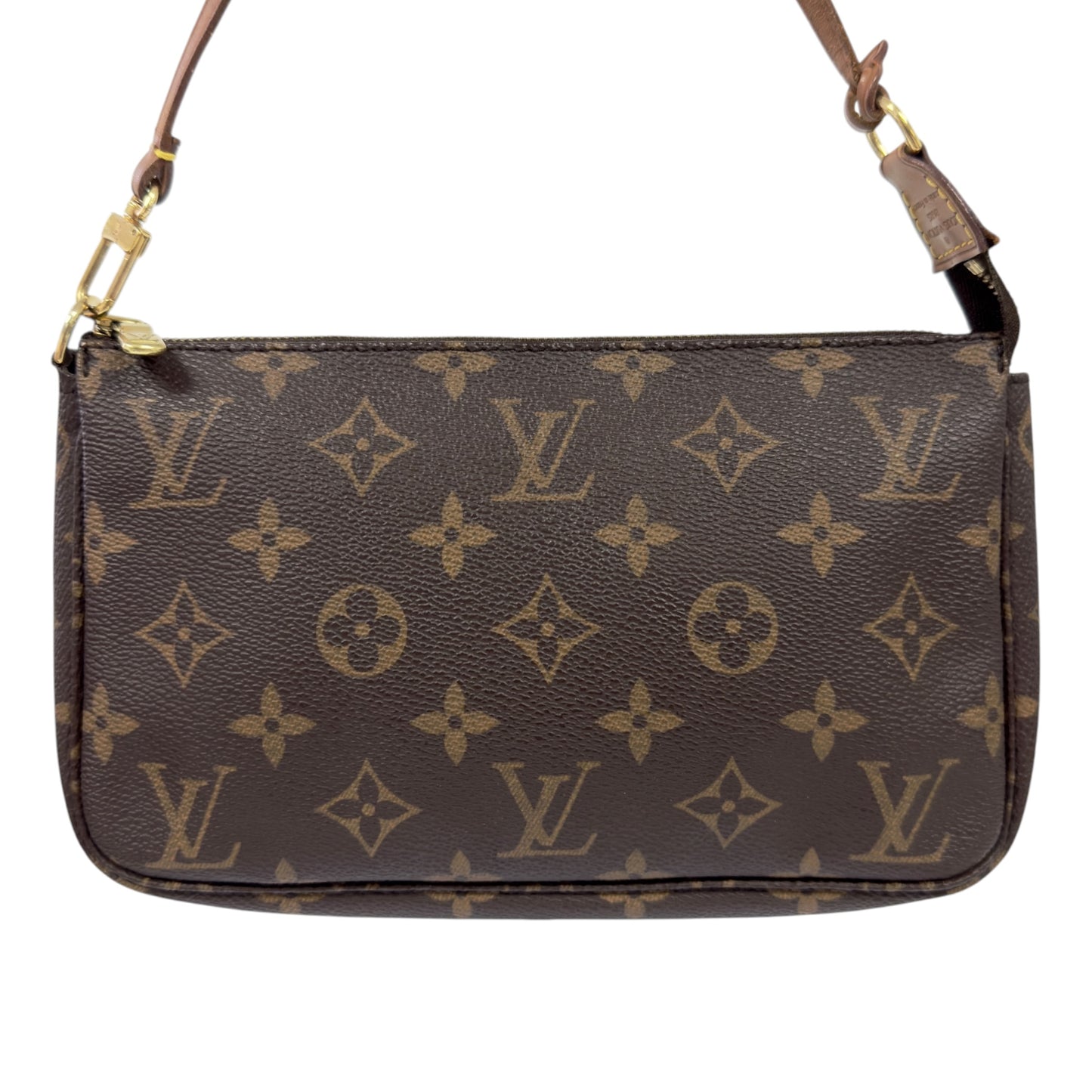 LOUIS VUITTON *自加鏈＞送無品牌鏈帶* Pochette Accessoire 老花 2用袋