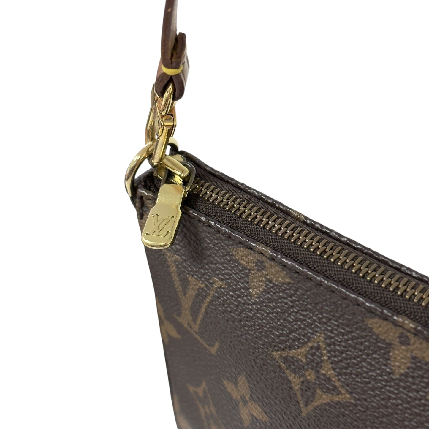 LOUIS VUITTON *自加鏈＞送無品牌鏈帶* Pochette Accessoire 老花 2用袋