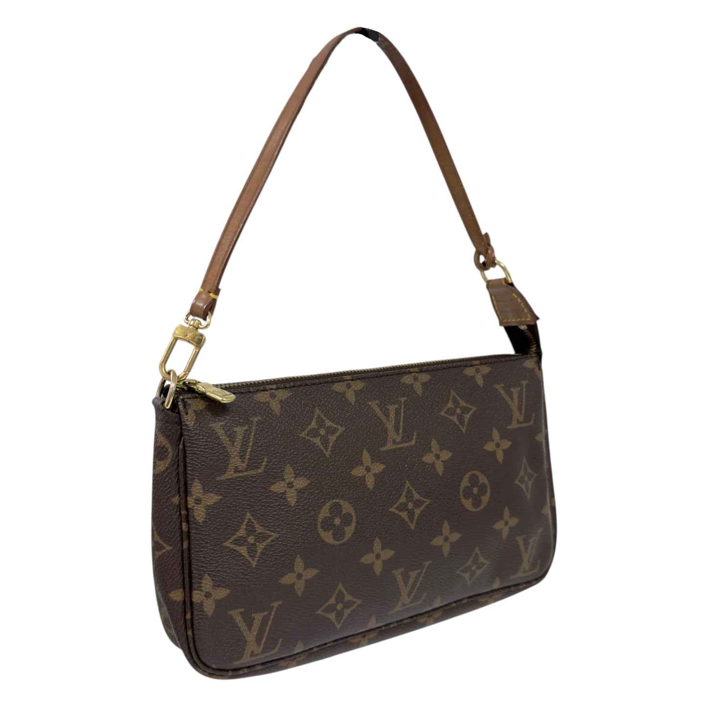 LOUIS VUITTON *自加鏈＞送無品牌鏈帶* Pochette Accessoire 老花 2用袋