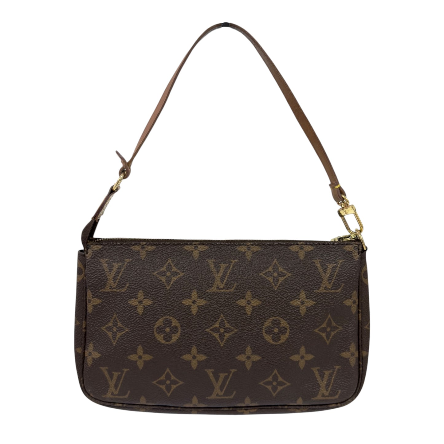 LOUIS VUITTON *自加鏈＞送無品牌鏈帶* Pochette Accessoire 老花 2用袋