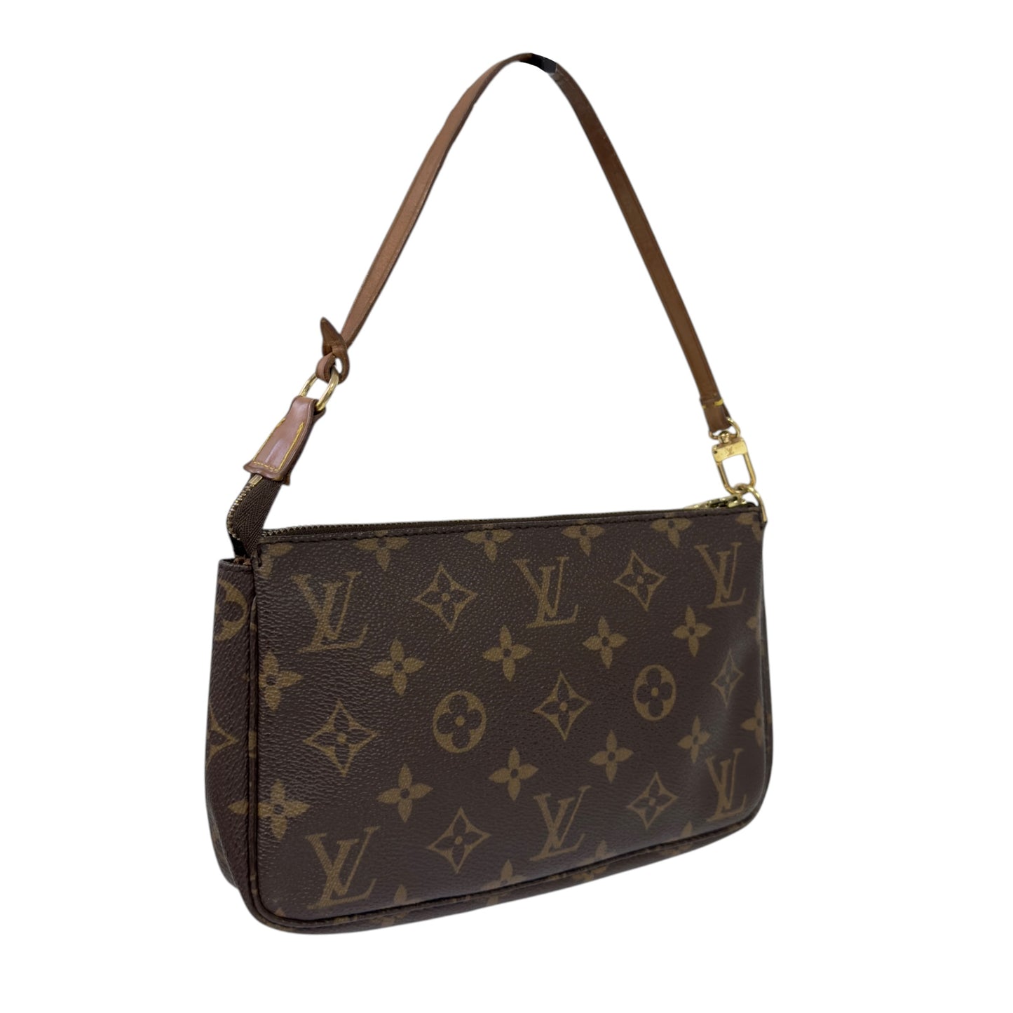 LOUIS VUITTON *自加鏈＞送無品牌鏈帶* Pochette Accessoire 老花 2用袋
