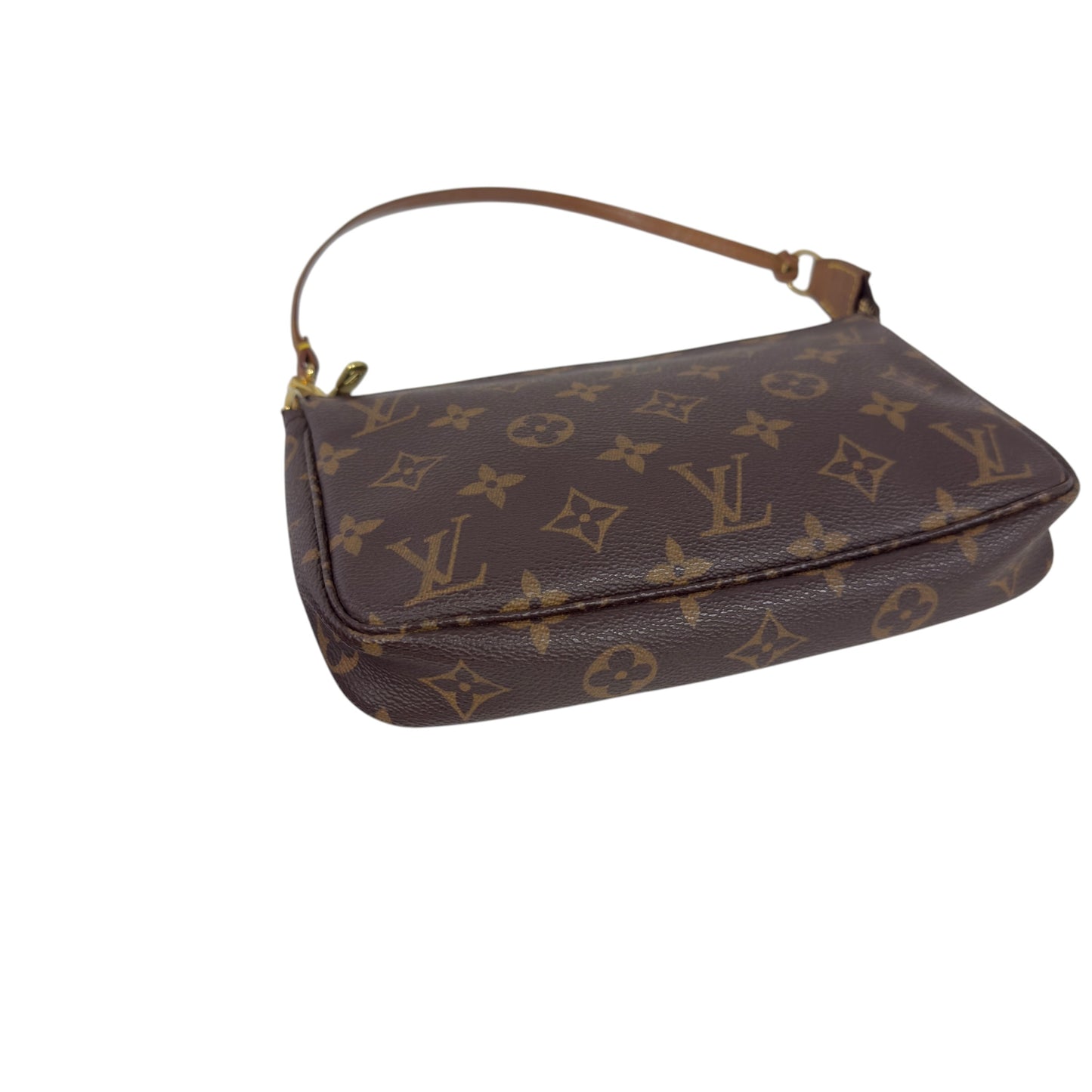 LOUIS VUITTON *自加鏈＞送無品牌鏈帶* Pochette Accessoire 老花 2用袋