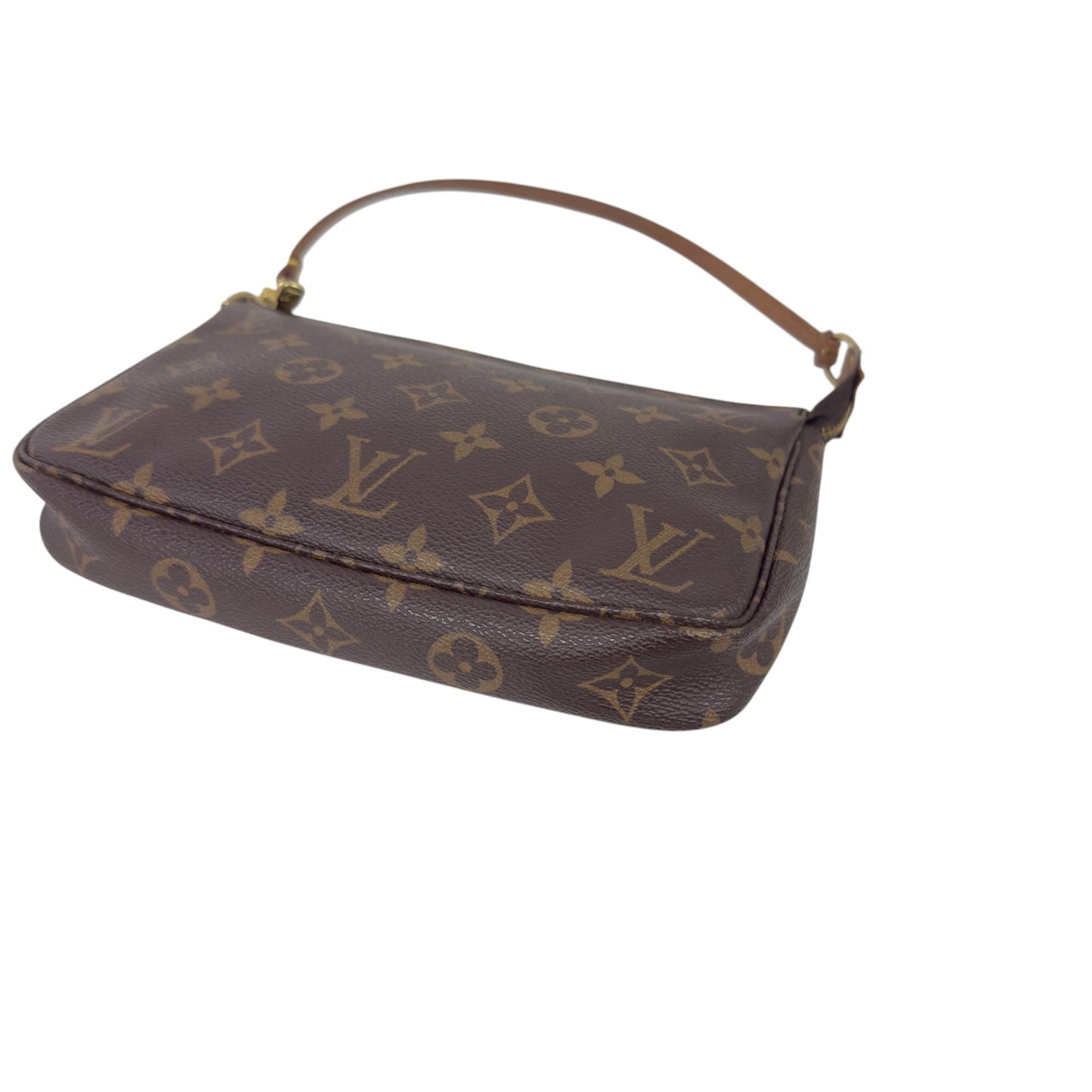 LOUIS VUITTON *自加鏈＞送無品牌鏈帶* Pochette Accessoire 老花 2用袋
