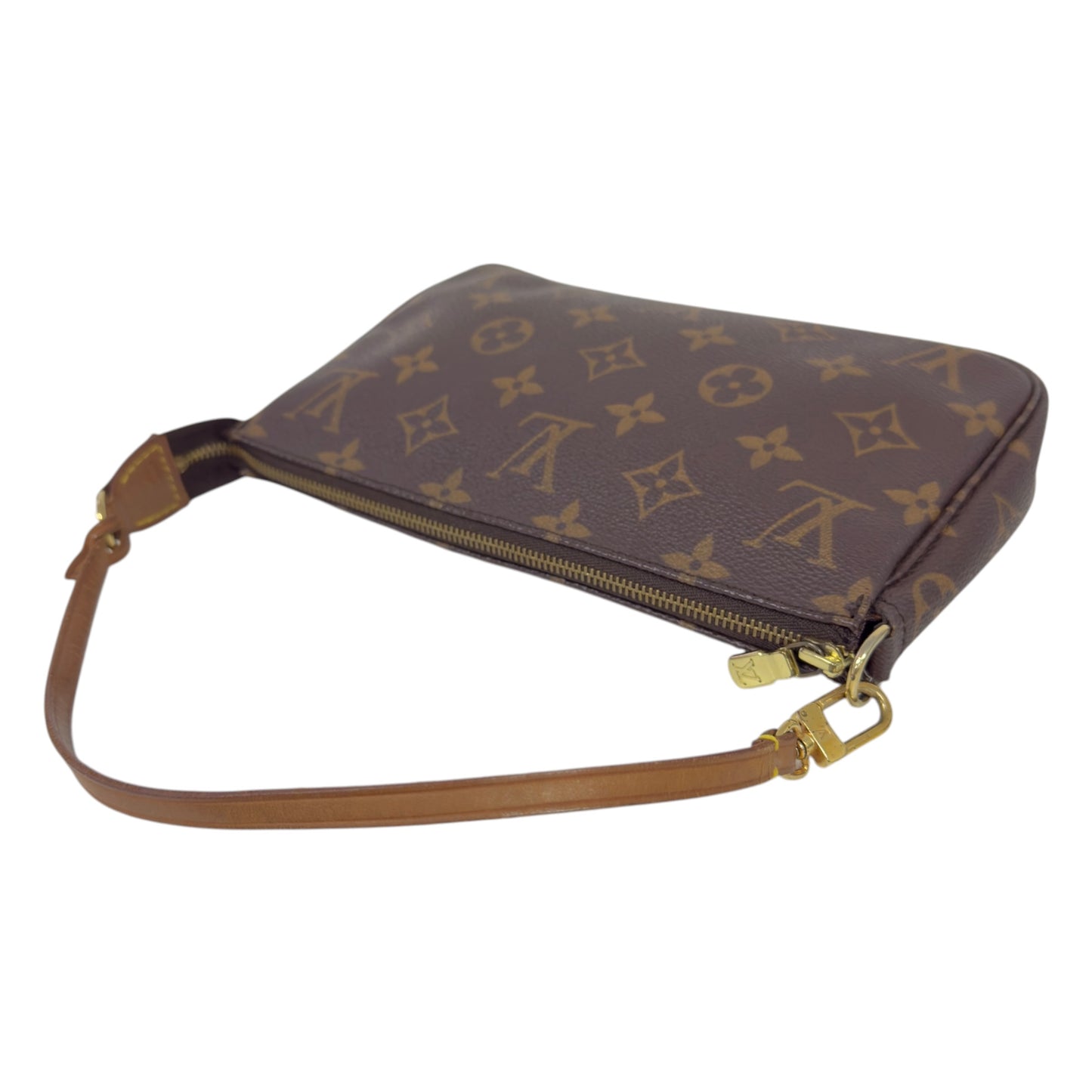 LOUIS VUITTON *自加鏈＞送無品牌鏈帶* Pochette Accessoire 老花 2用袋