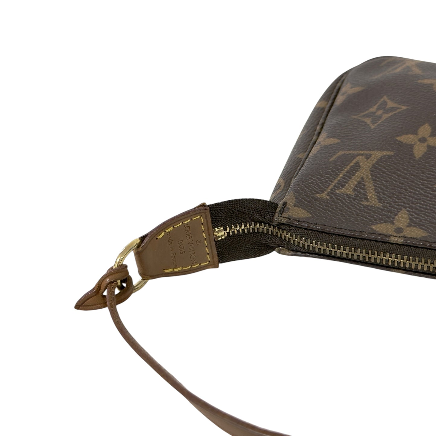 LOUIS VUITTON *自加鏈＞送無品牌鏈帶* Pochette Accessoire 老花 2用袋
