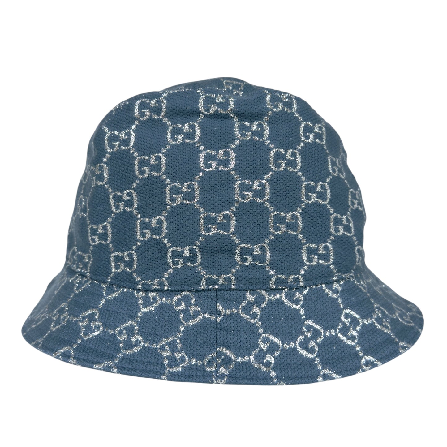 GUCCI GG 閃閃銀絲 漁夫帽
