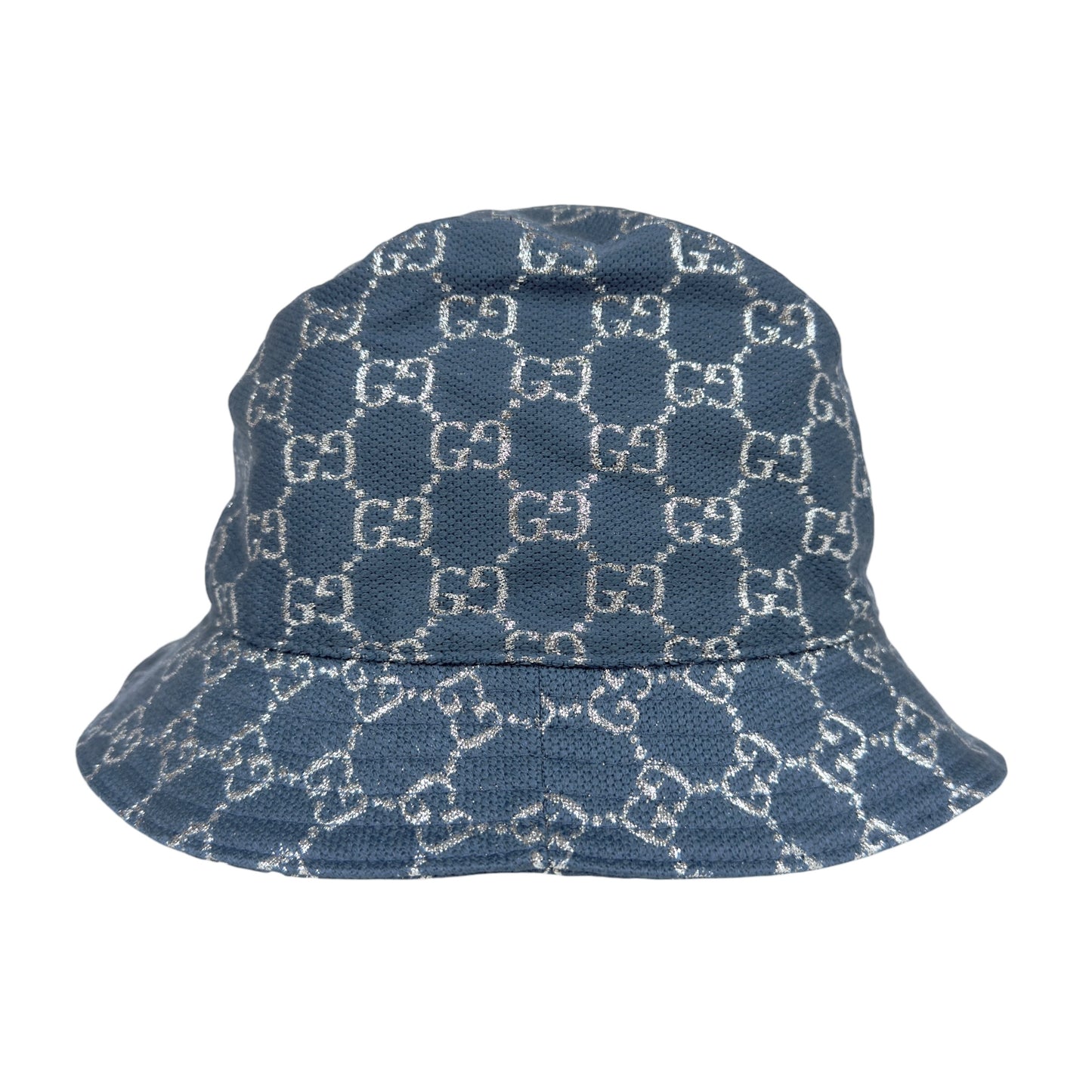 GUCCI GG 閃閃銀絲 漁夫帽
