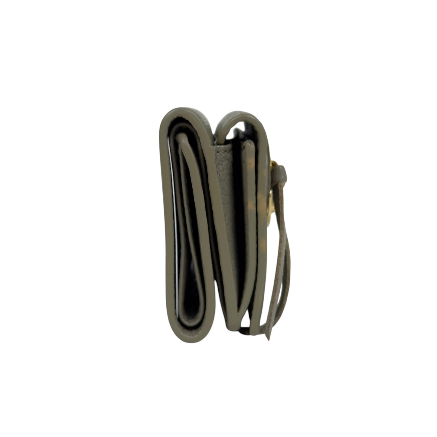 BALENCIAGA Metallic Edge City 多摺 迷你銀包