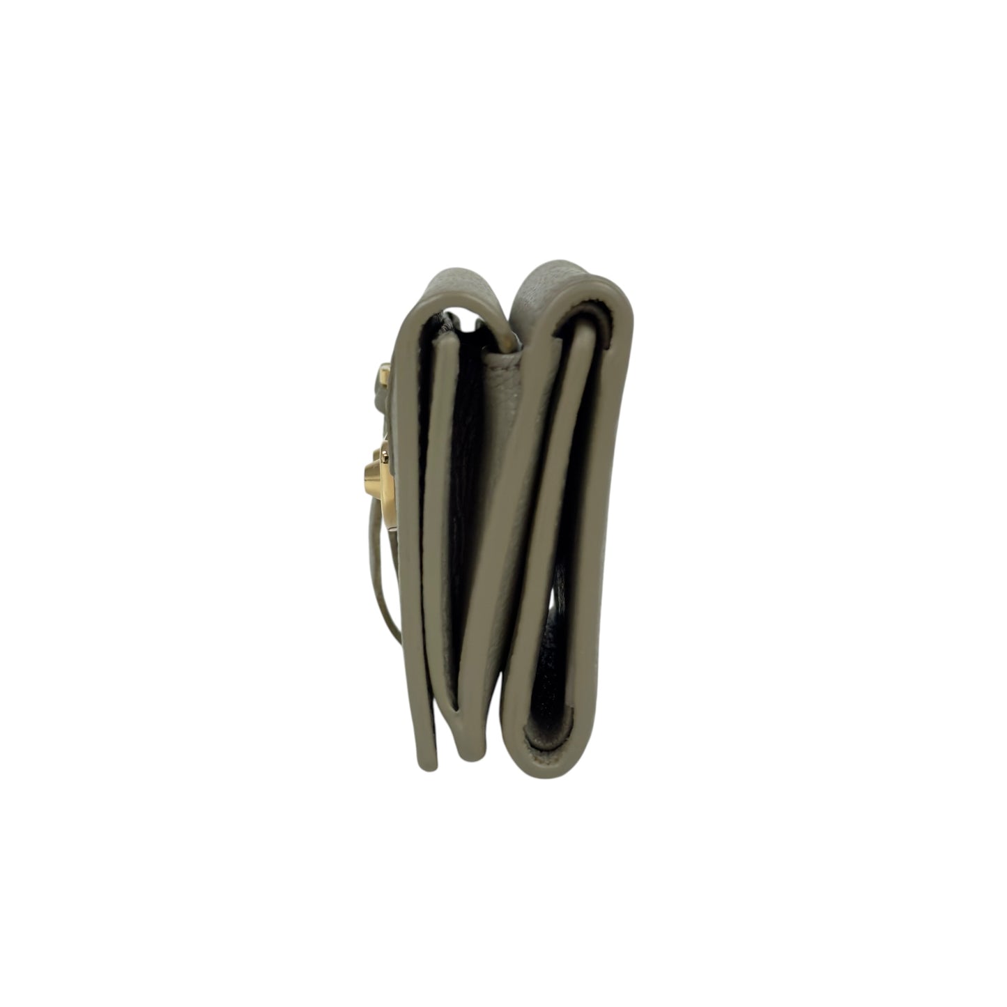 BALENCIAGA Metallic Edge City 多摺 迷你銀包