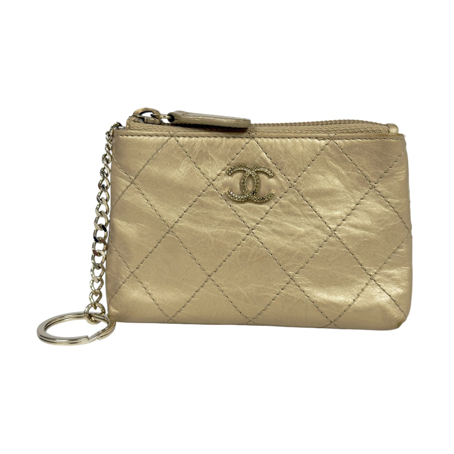 CHANEL CC 拉鏈小包