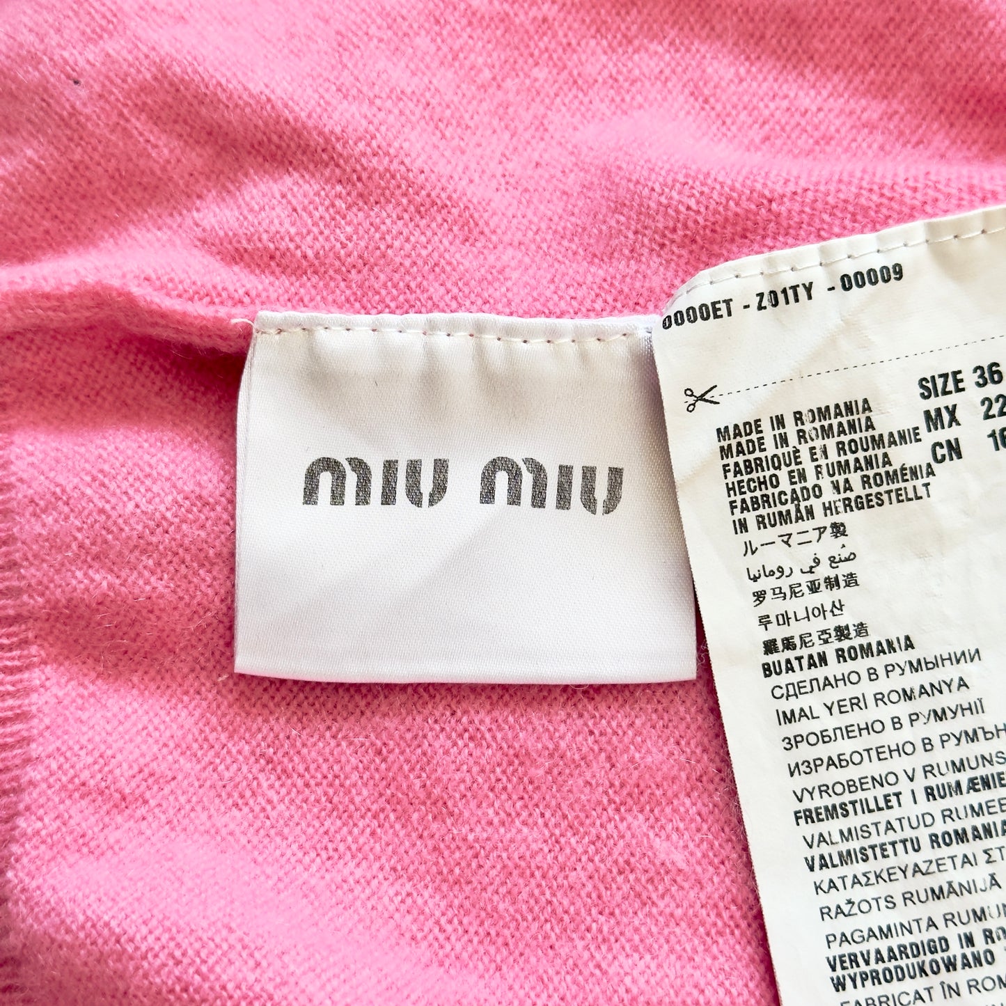 MIU MIU 純羊絨 外套