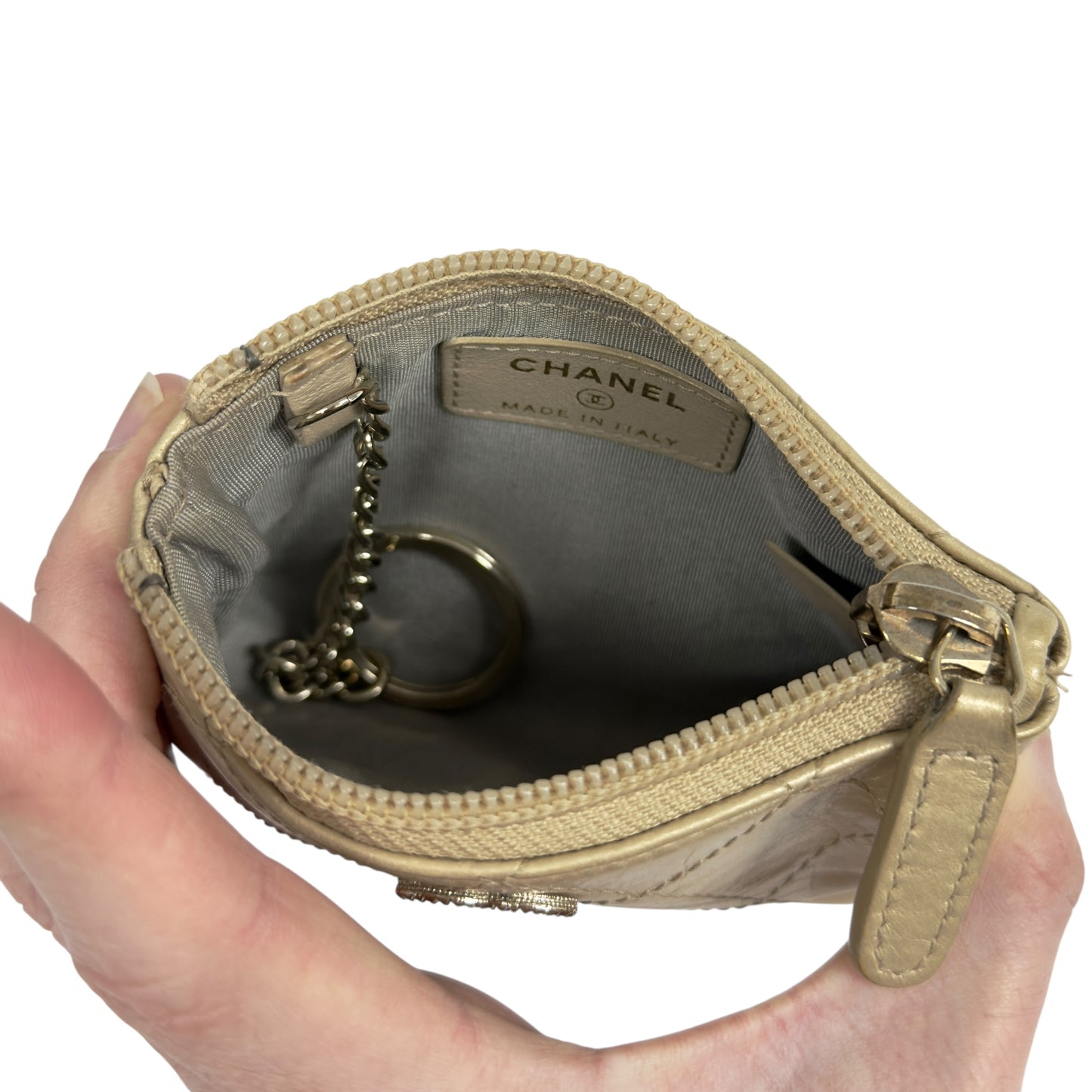 CHANEL CC 拉鏈小包